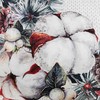Eurofirany Kalėdinis patalynės komplektas 140x200, balta ir žalia šventinė patalynė, medvilninio satino patalynė, žiemos švenčių patalynė, Kalėdinis antklodės užvalkalų komplektas, miegamojo dekoras