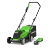 Greenworks gd24lm33K4 24V 33cm vejapjovė (su 4Ah akumuliatoriumi ir krovikliu)
