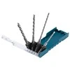 Grąžtas Makita SDS-PLUS Grąžtų Komplektas (5 x 110 mm, 6 x 160 mm, 8 x 160 mm, 10 x 160 mm) D-74136