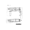 Perforatorius Metabo KHE 2645; 850 W; 2,9 J; SDS-plus
