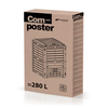 Prosperplast IKST280-S433 "Compogreen Woody" komposto dėžė 280L, antracito spalvos
