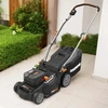 Akumuliatorinė vejapjovė WORX WG737E, 37 cm, 2 × 4 Ah akumuliatoriai, 40 l