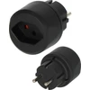 Kelioninis adapteris CH→EU, juodos spalvos (1508480)
