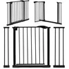 Apsauginė tvorelė, 74-105 cm, laiptams, durims, juoda, ECOTOYS