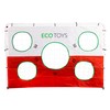 Ecotoys Futbolo vartai su kilimėliu 180x122cm