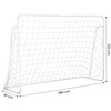 Ecotoys Futbolo vartai su kilimėliu 180x122cm