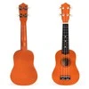 Medinė ukulelė gitara vaikams 4 stygų nailono ECOTOYS