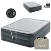 Pripučiamas čiužinys-lova INTEX Queen Comfort-Plush, Airbed W/Fiber-Tech RP su pompa,152x203x52cm