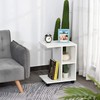 Modernhome Modernus kavos staliukas su lentynomis