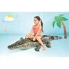 Intex Ride Ant plaukimo lentos Realistinis Gator Amžius 3+, 170 x 86 cm