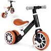 2in1 dviratis su pedalais ir bėgimo funkcija, juodas – ECOTOYS