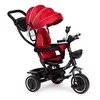 Ecotoys Triratukas su pasukama sėdyne Eco Toys, raudonas