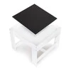 Ecotoys Medinis vaikų baldų komplektas: stalas + 2 kėdės