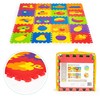 Mokomasis putplasčio kilimėlis EVA dėlionė 20 dalių 148x119cm ECOTOYS