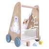 Multistore ECOTOYS medinis vežimėlis kūdikiui