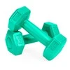 Fitneso hantelių rinkinys ModernHOME, žalias, 2 x 0.5kg