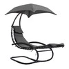 MultiGarden Modernus pilkas sodo gultas 170x82x185 cm