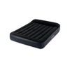 Intex Full Pillow Rest Classic Airbed su Fibre-Tech įmontuotu siurbliu, Juodas, 191x137x25cm