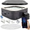 Cf Group Pripučiamas jacuzzi su hidromasažu, 6 asmenims. 239x71 cm premium INTEX 28452