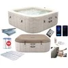 Cf Group Pripučiamas jacuzzi su hidromasažu, 6 asmenims 196x71 cm INTEX 28472