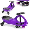 Gravitacijos atrakcionas vaikams LED ratai violetinės spalvos ECOTOYS