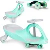 Gravity ride vaikiška transporto priemonė LED ratai žalia ECOTOYS