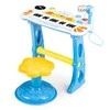 Pianinas su mikrofonu EcoToys, mėlynas
