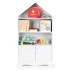 Knygų lentyna, vaikų žaislų namelis „Ecotoys“