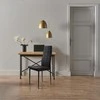 4-ių kėdžių komplektas ModernHome, juodas