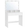 Kosmetinis staliukas Leobert RDT120T10, baltas