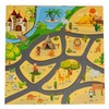 Ecotoys Edukacinis kilimėlis "safari" 9 dalių