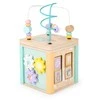 Ecotoys Edukacinis medinis kubas
