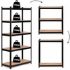 Metalinė sandėlio lentyna 180x90x40 cm rūsio garažui 5 lentynos 875 kg ModernHome