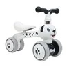 Ecotoys Ride Balansinis dviratis Šuniui skirtas pasivažinėjimas mini dviračiu su 4 ratais