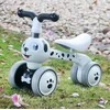 Ecotoys Ride Balansinis dviratis Šuniui skirtas pasivažinėjimas mini dviračiu su 4 ratais