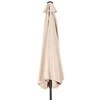 Modernhome Pusinis skėtis 2.7 m beige