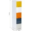 Lentyna su stalčiais ModernHome, 83x32x18 cm