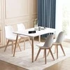Modernhome Valgomojo stalas 120x60 cm