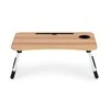 Modernhome Nešiojamas kompiuteris stand for bed table 60x40cm - Wood