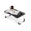 Lova Modernhome Nešiojamas kompiuteris stand for bed table 60x40cm - Juodas