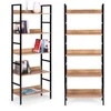 ModernHome loftinio stiliaus lentyna su 5 lentynomis, 160 cm aukščio