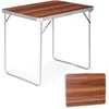 MultiGarden Turistinis stalas ModernHome, 80x60x70 cm, rudas