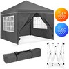 MultiGarden Sodo palapinė 3x3m. pilka + 4 sienos