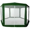 MultiGarden Žalia sodo palapinė su tinkleliu nuo uodų 2x2x2 m