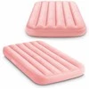 Pripučiamas vaikiškas čiužinys miegui 157x88x18 rožinis INTEX 66803