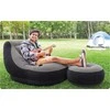 Fotelis Pripučiama kedė su pufu INTEX Ultra Lounge 102x137x76cm, 64x28cm
