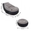 Fotelis Pripučiama kedė su pufu INTEX Ultra Lounge 102x137x76cm, 64x28cm