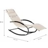 Supamasis sodo gultas ModernHOME, smėlio spalvos