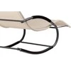 Supamasis sodo gultas ModernHOME, smėlio spalvos