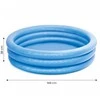 Baseinas pripučiamas INTEX Crystal Mėlyna Pool 168x38cm